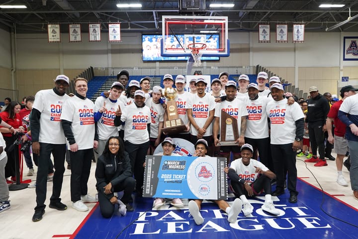 American Set to Face Mount St. Mary’s in First Four Matchup After Patriot League Title Victory